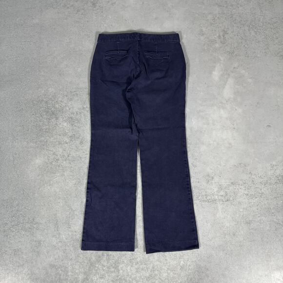 GAP High Rise Slim Boot Pants Navy - Size: 8 - Picture 6 of 8